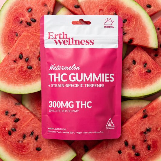Erth Wellness THC Gummies – Watermelon (Euphoric)
