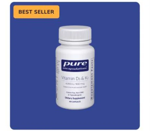 Pure Encapsulations Vitamin D3 & K2